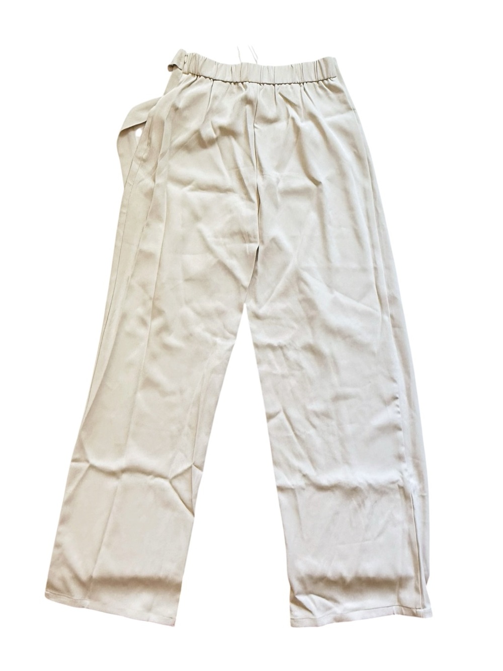 Halara Halara Flex™ High Waisted Tie Side Wide Leg Work Pants XS Tall NWT - Picture 9 of 15